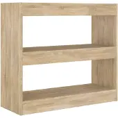 vidaXL Boekenkast / kamerscherm 80x30x72 cm sonoma eikenkleurig