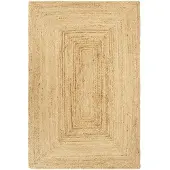 vidaXL Vloerkleed handgemaakt 200x300 cm jute