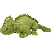 Wild Planet Knuffel Kameleon - groen - 40 cm - pluche - hagedis knuffeldier