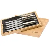 Laguiole En Aubrac steakmessenset 6-delig gemengd hoorn, 62C99CKI