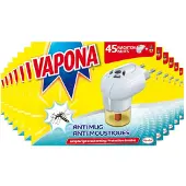 Vapona 12x Anti-mug Muggenstekker 45 Nachten