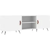 vidaXL Tv-meubel 150x30x50 cm bewerkt hout wit