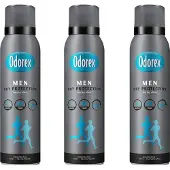 Odorex Deo Spray Men – Dry Protection 3 x 150 ml