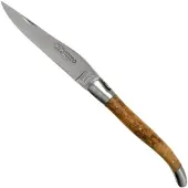 Laguiole En Aubrac 12cm teakhout handgevijld L0212LKH/FSB1 Laguiolemes