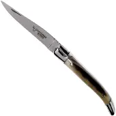 Laguiole En Aubrac zakmes 7 cm hoorn, L0207PCI-SSI1