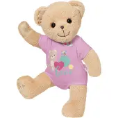 Baby Born Bär, roze, knuffeldiertje