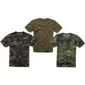 Brandit Shirt donkerbeige / stone grey / spar