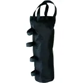 Perel GZBSB, polyester, zwart, steunpoot voor gazebo, 15 cm, 500 mm, 1 stuk