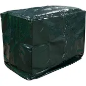 Perel BBQ hoes | Rechthoekig | 110 x 70 x 100 cm (PE, Groen)