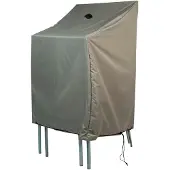 Perel Tuinstoelhoes | | 66 x 66 x 128 cm (Polyester, Taupe)