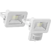 Goobay 53875 LED-buitenverlichting, 50 W, wit - met 4250 lm, neutraal wit licht (4000 K) en M16-kabelaansluiting, geschikt voor buitengebruik (IP65)