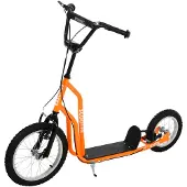 HOMCOM HOMdotCOM Meisjesstep stadsscooter, oranje