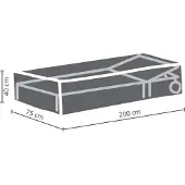 Perel Ligbedhoes | | 200 x 75 x 40 cm (PP, Grijs)