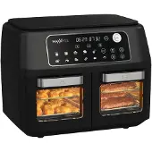 MAXXMEE Dubbele Airfryer - 11 L - 2400 W - 40,5x35 - Touchscreen