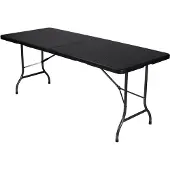 Perel Klaptafel - Inklapbaar - Weerbestendig - Zwart