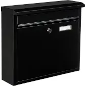 Haushalt Premium Brievenbus - Zwart