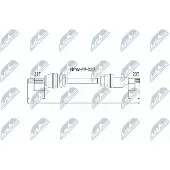 NTY NPW-FR-027 Aandrijfas