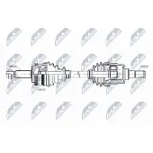 NTY NPW-KA-343 Aandrijfas