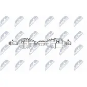 NTY NPW-NS-042 Aandrijfas