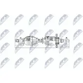 NTY NPW-NS-043 Aandrijfas
