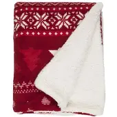 Unique living | plaid wonderful 130x160cm red