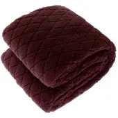 Unique living Ezra fleece plaid