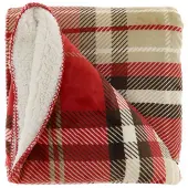 Unique living Huub fleece plaid