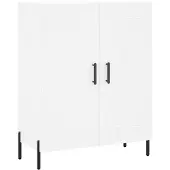 vidaXL Dressoir, wit, 69,5 x 34 x 90 cm, houtvezel