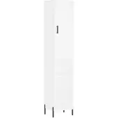 vidaXL Hoge kast 34,5x34x180 cm bewerkt hout wit