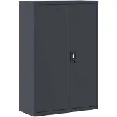 vidaXL Archiefkast 90x40x140 cm staal antracietkleurig