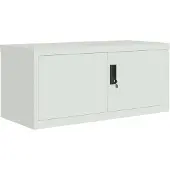 vidaXL Archiefkast 90x40x40 cm staal lichtgrijs
