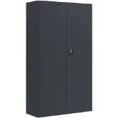 vidaXL Archiefkast 105x40x180 cm staal antracietkleurig