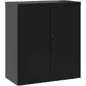 vidaXL Archiefkast 79x40x90 cm staal zwart