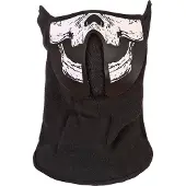 Atosa LEDmasker Skelet - Lichtgevend - Geluidsreactief - Partymasker - Festival