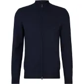 HUGO BOSS Gebreid vest 'Balonso' nachtblauw