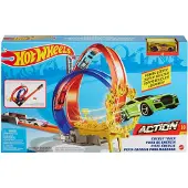 Hot Wheels Action GND92, set met voertuig en baan, geschikt voor kinderen vanaf 5 jaar, plastic, meerkleurig