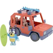 Moose Bluey familie auto