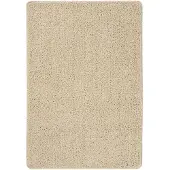 vidaXL Vloerkleed shaggy anti-slip 160x230 cm crèmekleurig