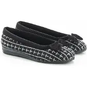 Damart - Thermolactyl pantoffels - Dames - Zwart - 37