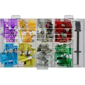 Fixpoint Auto zekering assortiment met tang 80 stuks