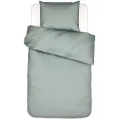 Essenza Dekbedovertrek Zeva Dusty Green Flanel-200 x 200 / 220 cm | 2-Persoons
