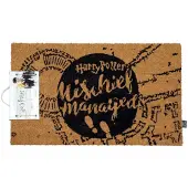 Harry Potter Deurmat - Mischief Managed - voor Geen - meerkleurig | Maat Standard