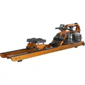 Fluid Rower Viking 3V Roeitrainer - Donker Eiken