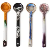 HK Living 70's keramieken lepel M 4-pack Force