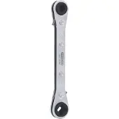 Ks Tools 4 in 1 koude-airco-ratelsleutel, omschakelbaar 130.0122