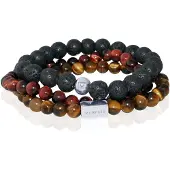 Memphis TRIO Kralenarmbanden set "Sunrise"-21cm