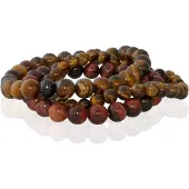 Memphis TRIO Kralenarmbanden set "Tigra"-19cm