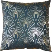 Clayre & Eef Kussenhoes 45x45 cm Groen Polyester Sierkussenhoes Groen Sierkussenhoes
