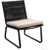 Yoi Loungestoel Kome Black Black Flax