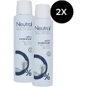 Neutral Sensitive Skin Anti-Perspirant Deo Spray - 2 x 150 ml